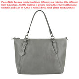 Royal Bagger Genuine Leather Tote Shoulder Bag, Fashionable Casual Crossbody Purse, Elegant Handbag for Women 1752