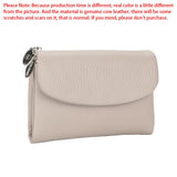 Royal Bagger Short Wallets for Women Genuine Cow Leather Fashion Coin Purse New Soft Cowhide Wallet Card Holder 1556